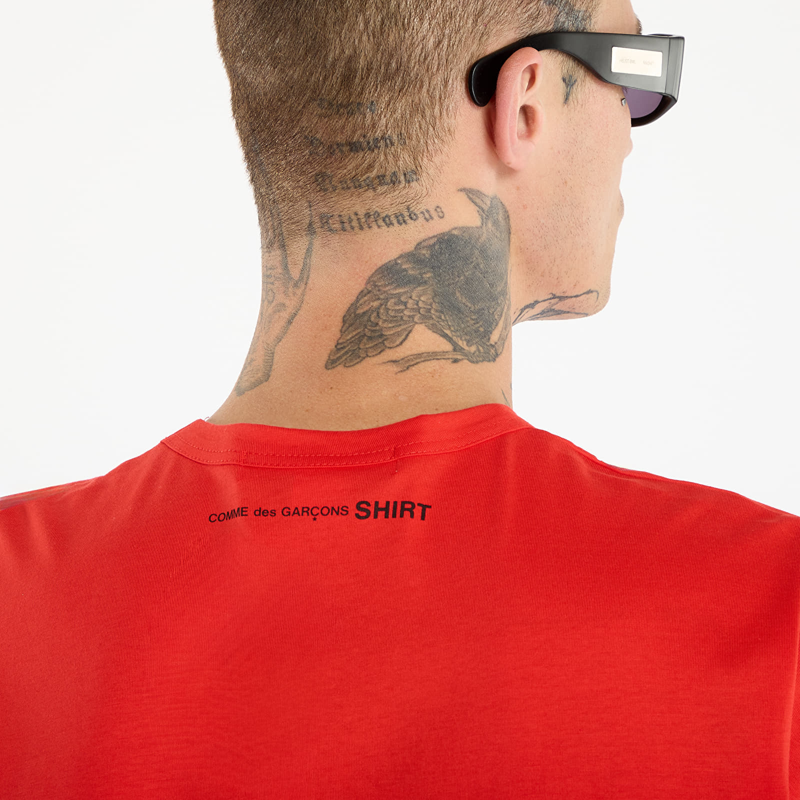 Men's T-shirts Comme des Garçons SHIRT Oversized T-Shirt Red