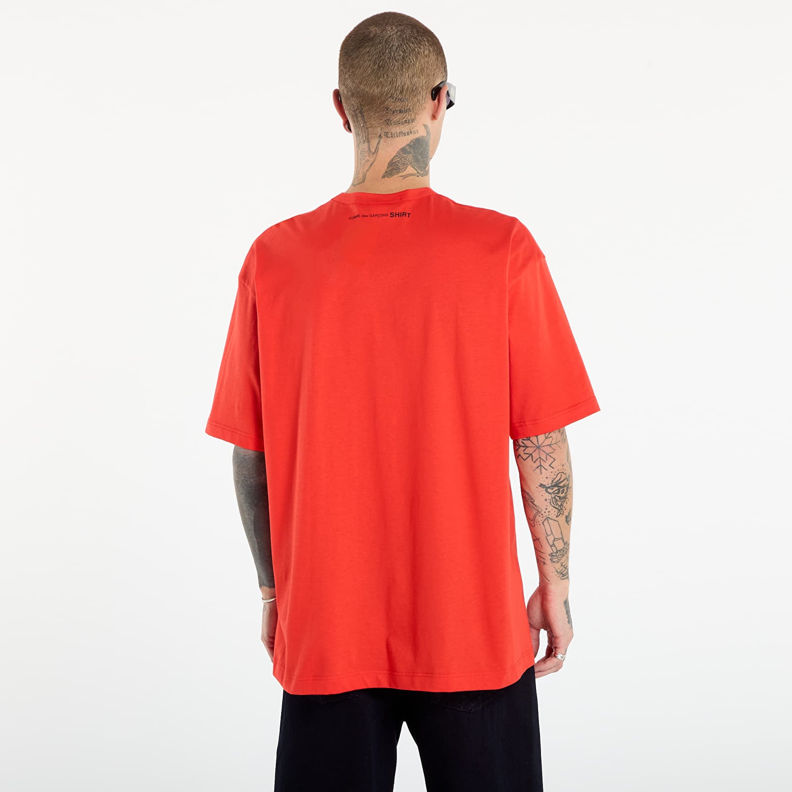 Men's T-shirts Comme des Garçons SHIRT Oversized T-Shirt Red