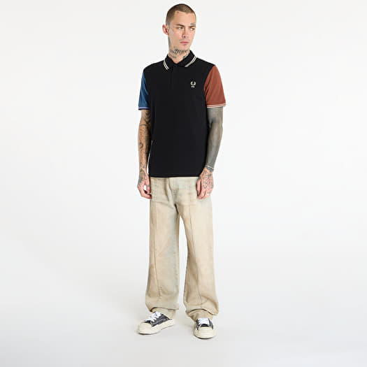 Comme des Garçons SHIRT x Fred Perry Polo Knit Black | Footshop