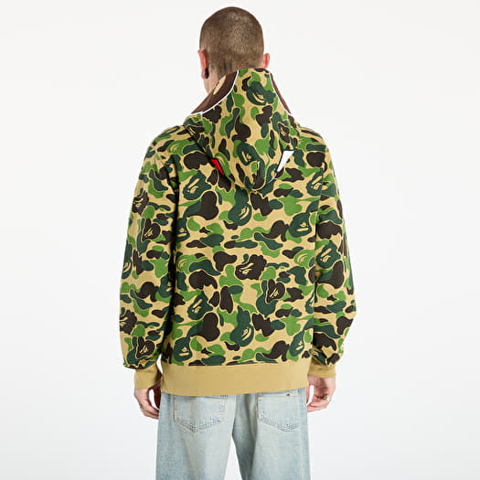 A BATHING APE Abc Camo 2Nd Ape Full Zip Hoodie UNISEX Green | Footshop