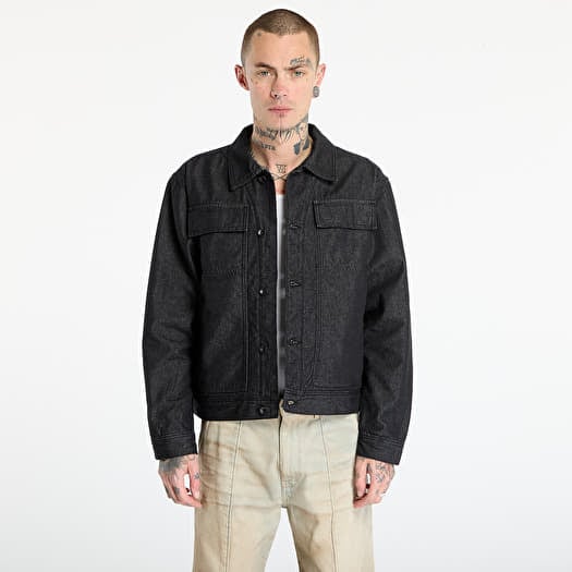 Bunda Vans LX McAvoy Lined Trucker Black Rinse