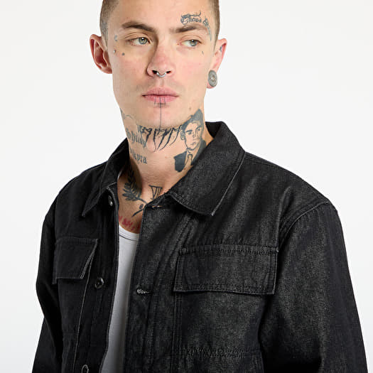Men's jackets Vans LX McAvoy Lined Trucker Black Rinse