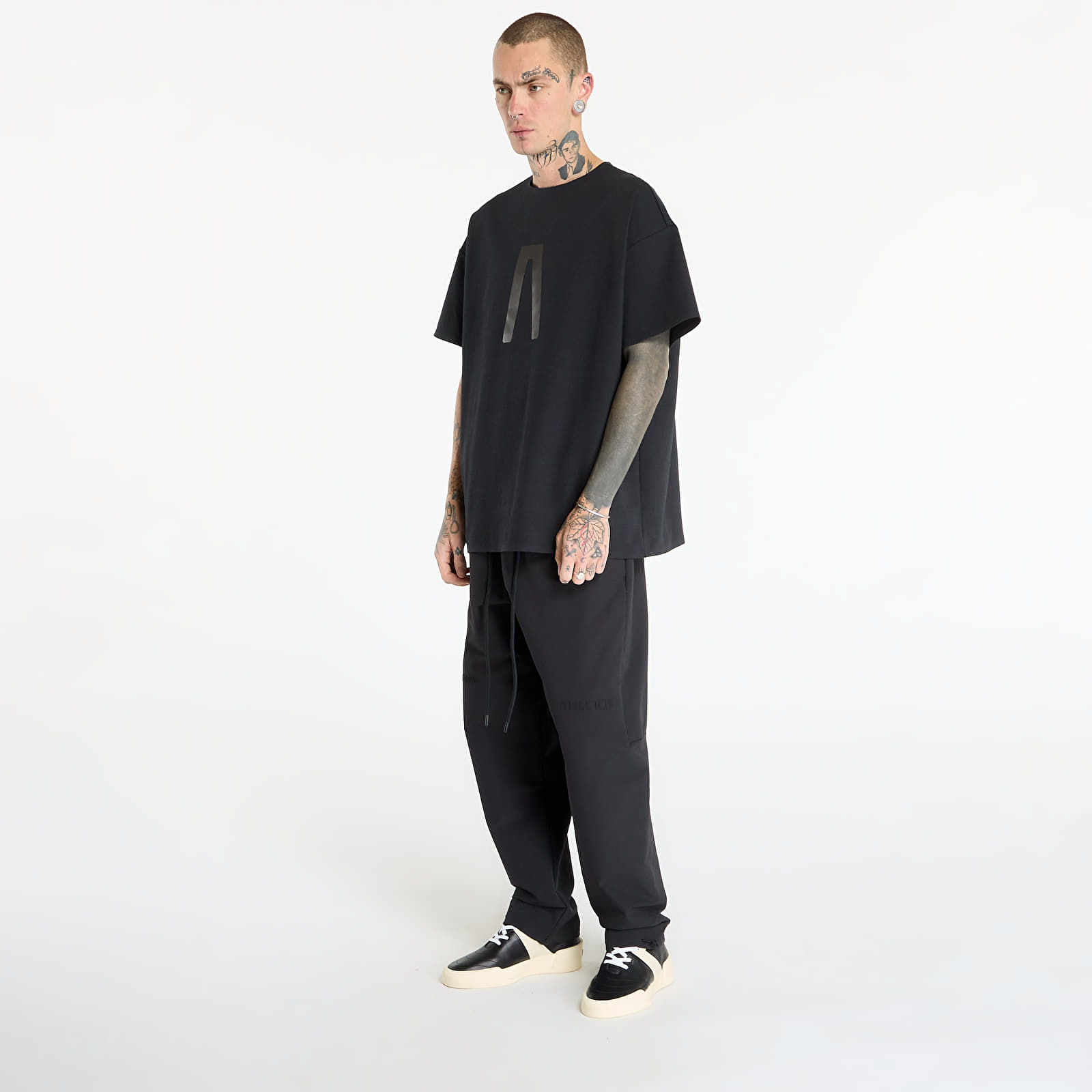 Bukser adidas Fear Of God Athletics Brushback Woven Storm Pant Black