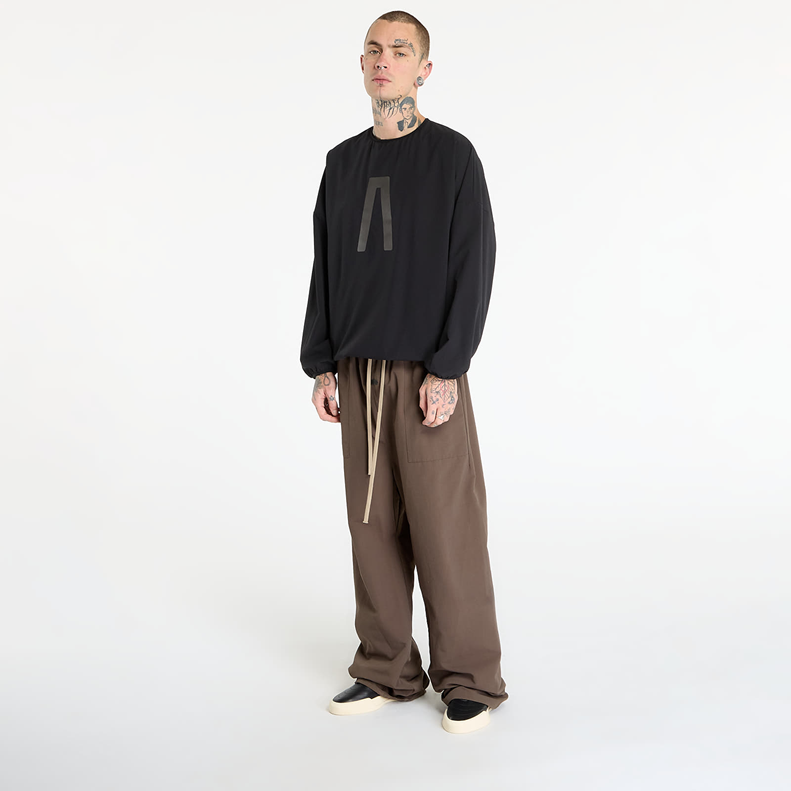 T-Shirts adidas Fear Of God Athletics Meltaway Crewneck Black