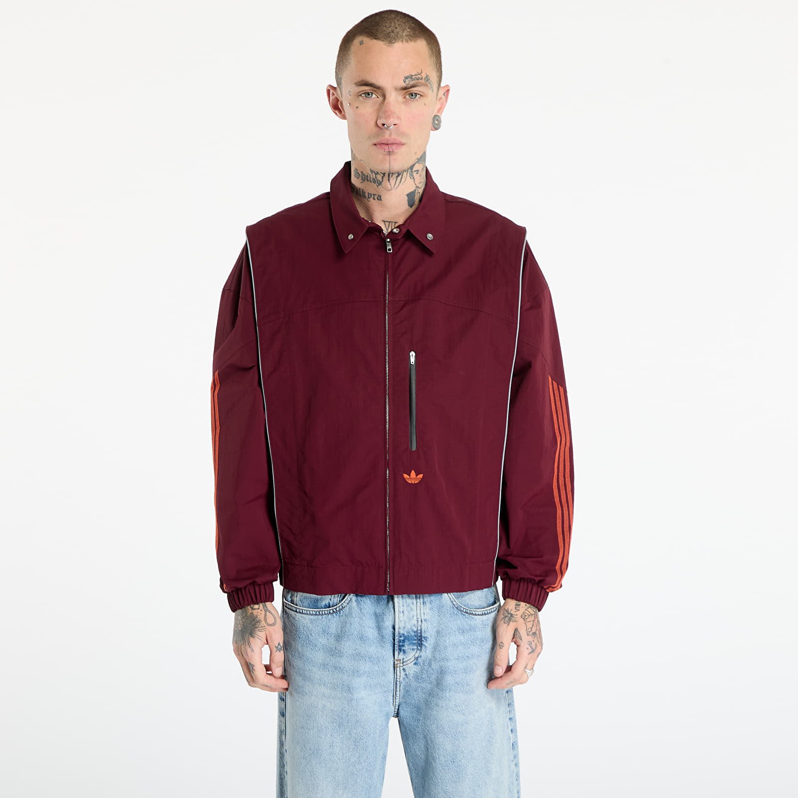 Jachetă adidas Venice Wind Jacket Maroon/ Black L
