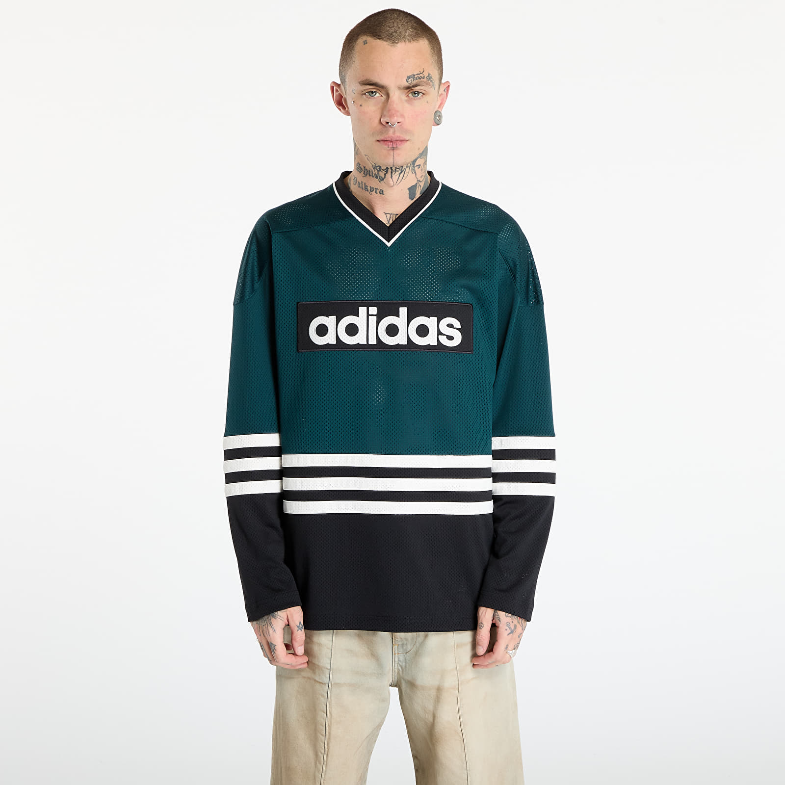 T-shirts de homem adidas Hockey Jersey Aurora Ivy