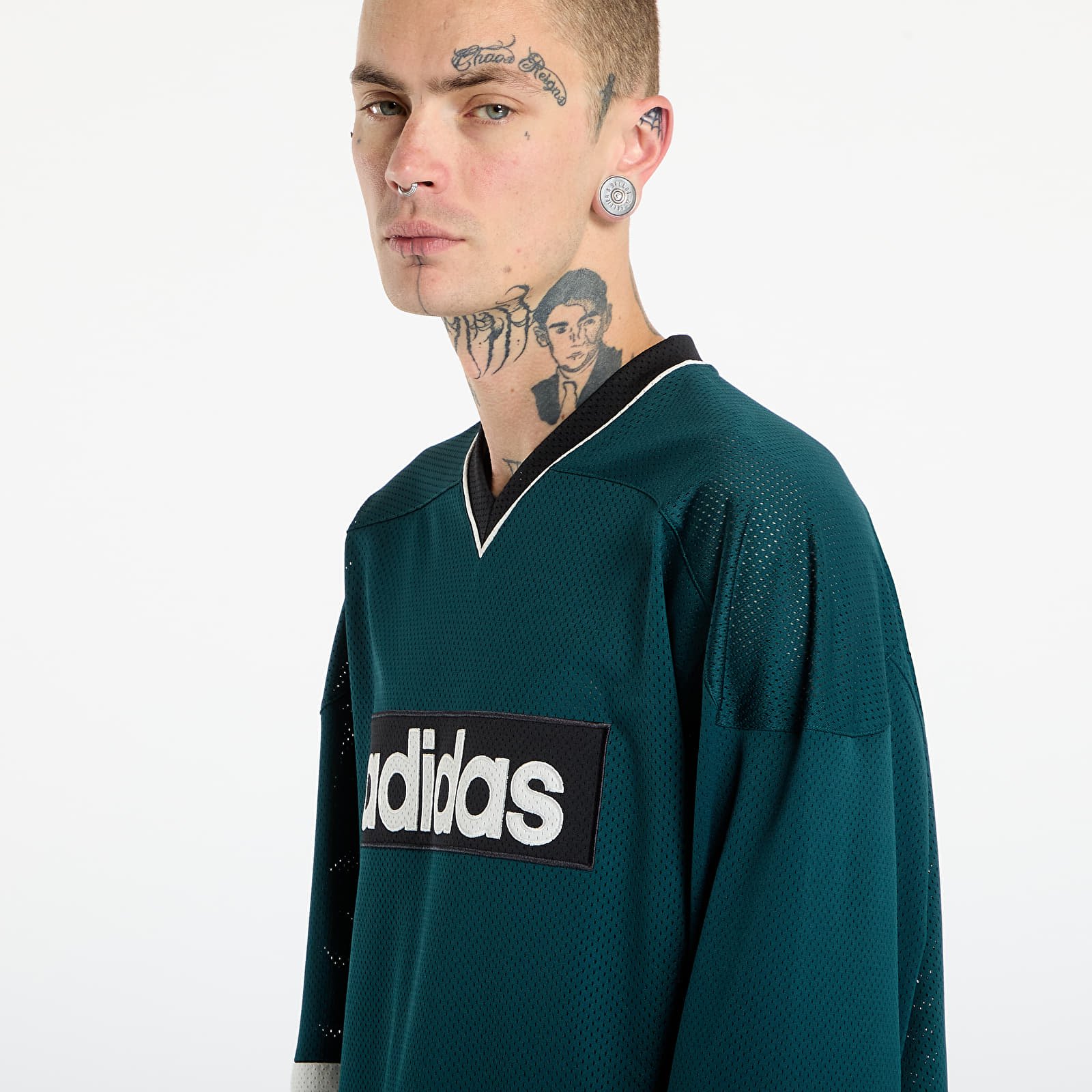 T-shirts de homem adidas Hockey Jersey Aurora Ivy