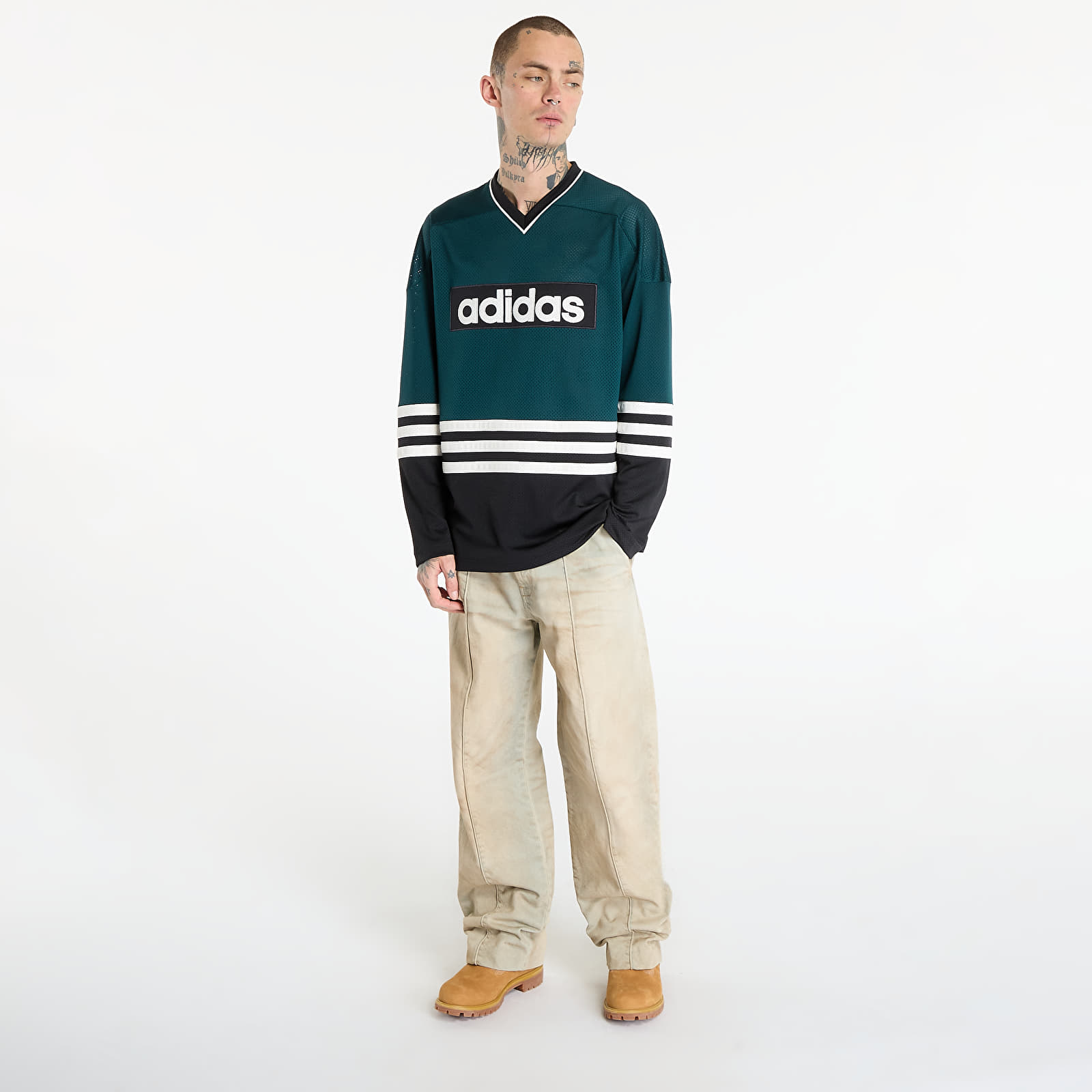 T-shirts de homem adidas Hockey Jersey Aurora Ivy