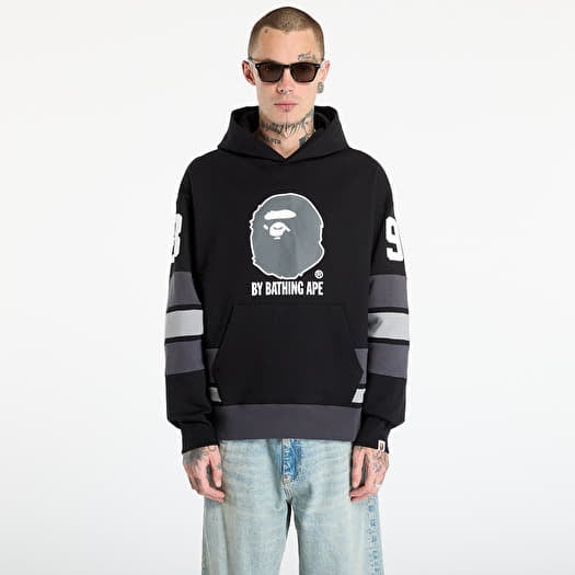 A BATHING APE Bape Pullover Hoodie UNISEX Black