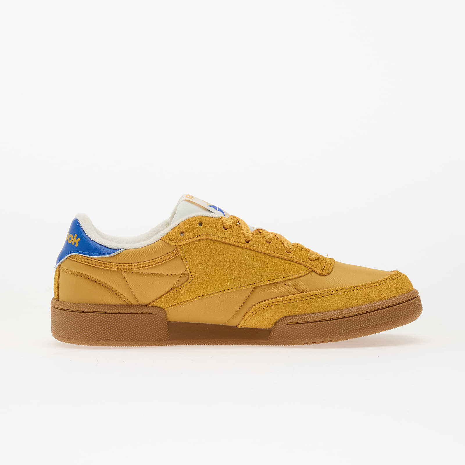 Vīriešu čības Reebok Club C 85 Gritgold/ Optimumblue/ Gum