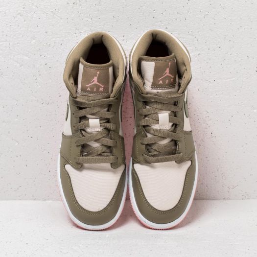 jordan 1 mid trooper bleached coral