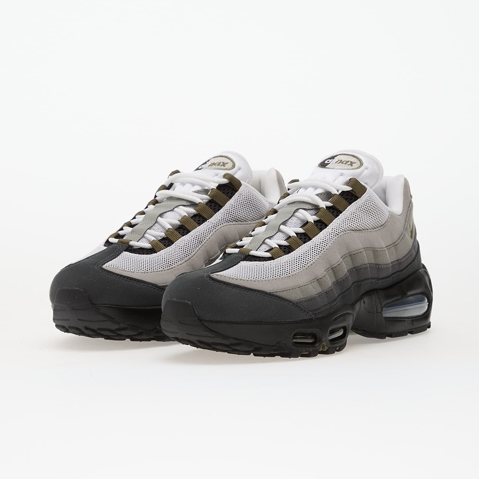 Women's shoes Nike W Air Max 95 Og Black/ Medium Olive-White-Reflect Silver