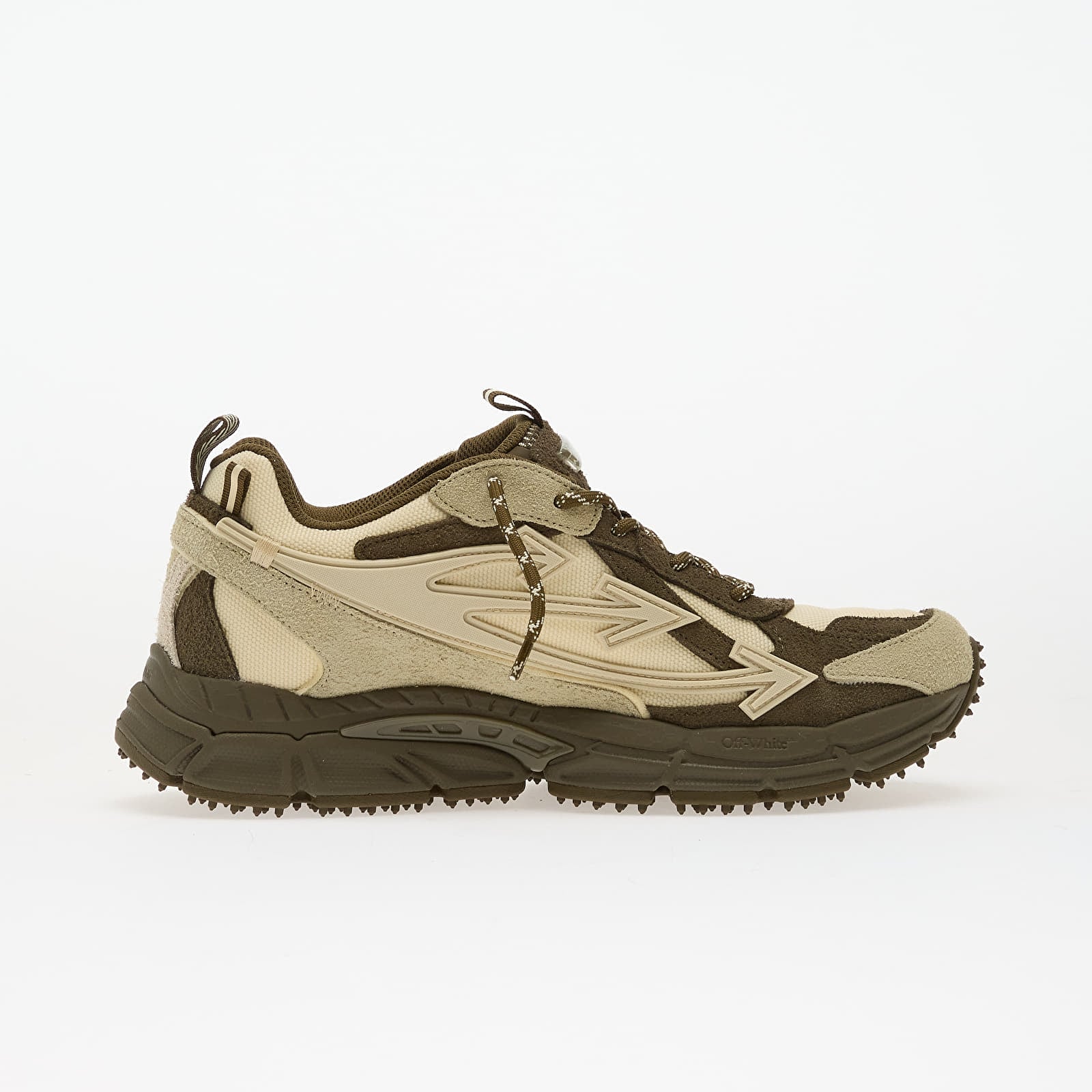 Moški čevlji Off-White Ow Be Right Back Suede Forest Green/ Sand