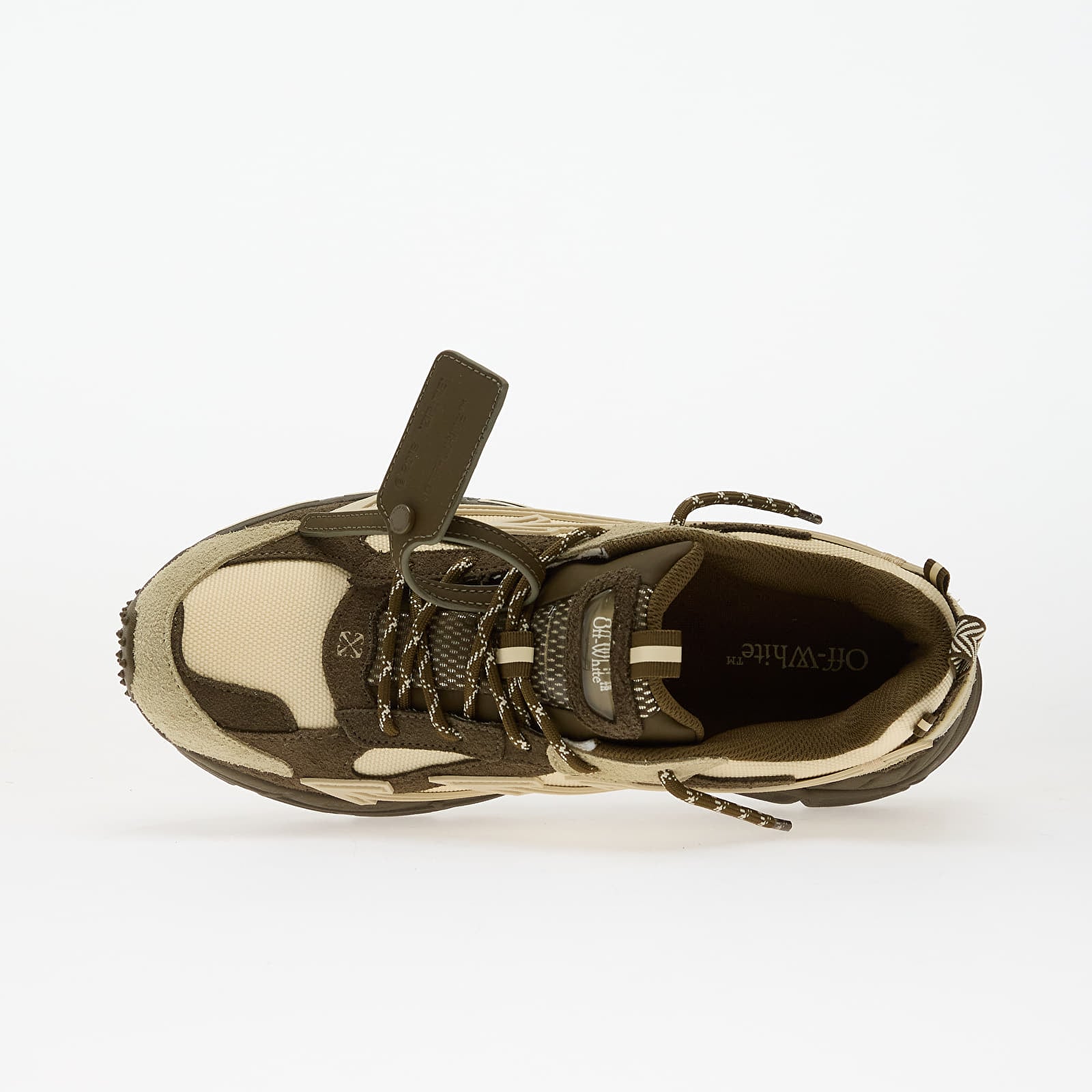 Moški čevlji Off-White Ow Be Right Back Suede Forest Green/ Sand