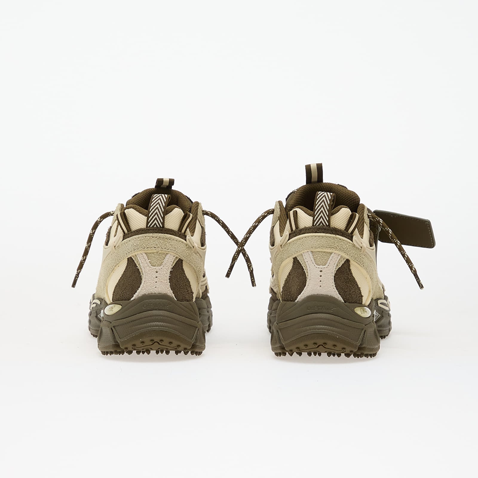 Moški čevlji Off-White Ow Be Right Back Suede Forest Green/ Sand