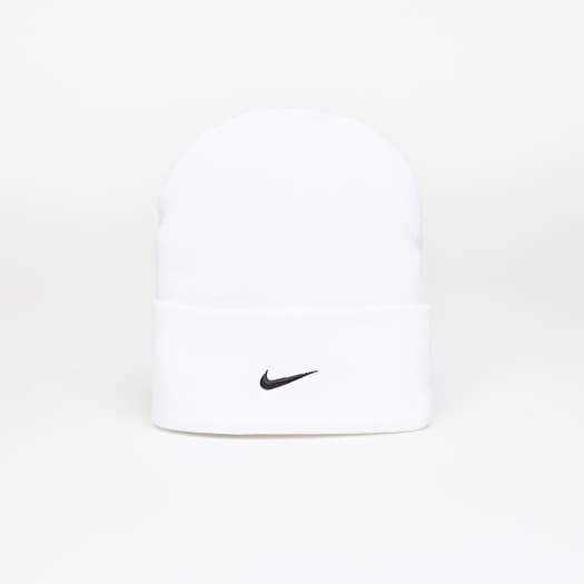 Czapka Nike Peak Swoosh Beanie White/ Black