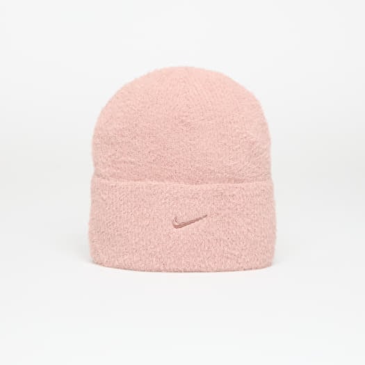 Czapka Nike Peak Cozy Beanie Particle Pink/ Desert Dust