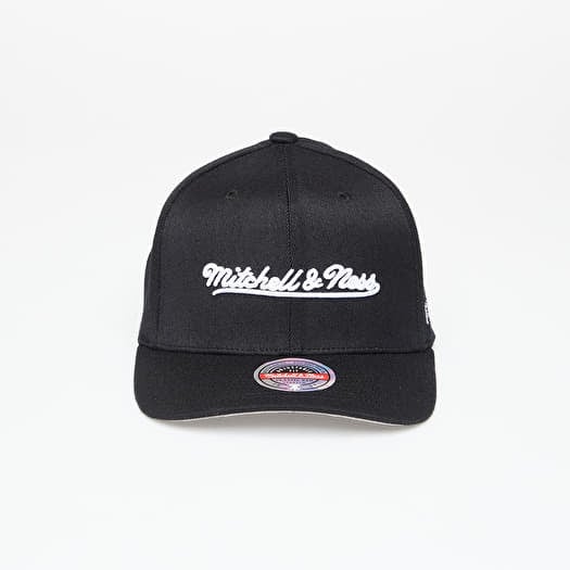 Mütze Mitchell & Ness Branded Script Stretch Snapback Black