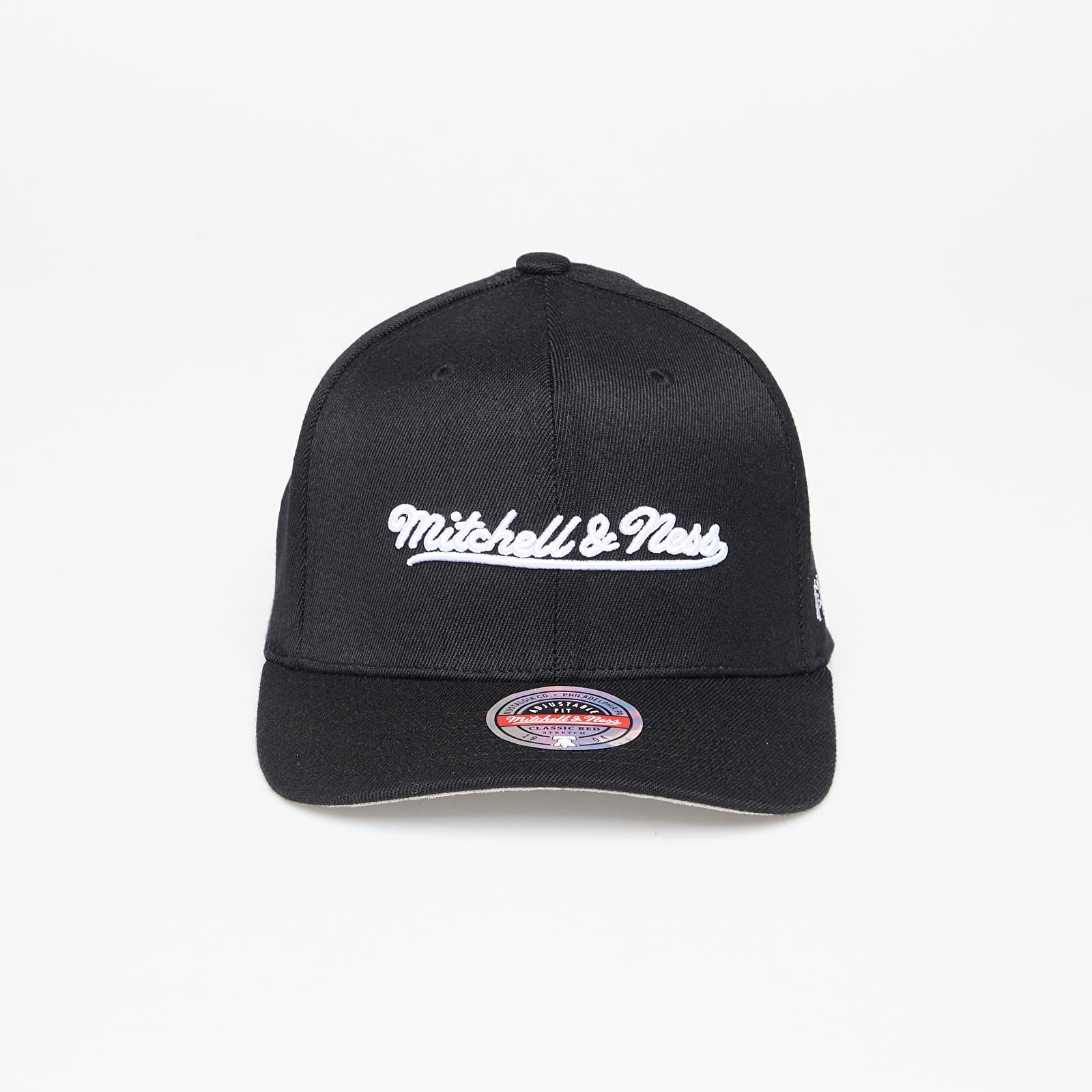 Mützen für Männer Mitchell & Ness Branded Script Stretch Snapback Black