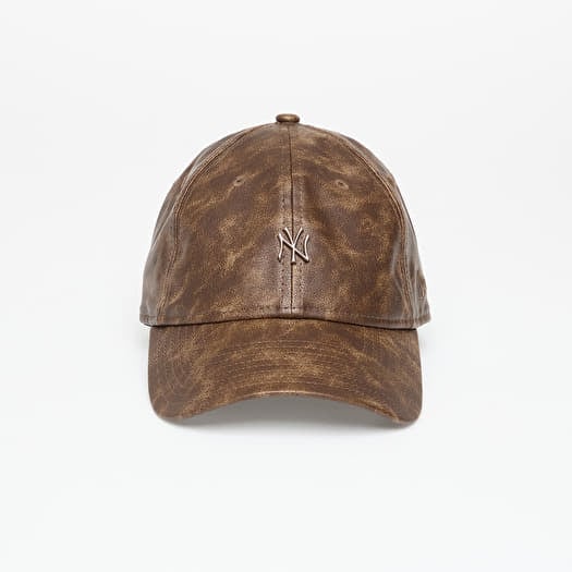 Czapka New Era New York Yankees Womens MLB Worn PU 9TWENTY Adjustable Cap Dark Brown