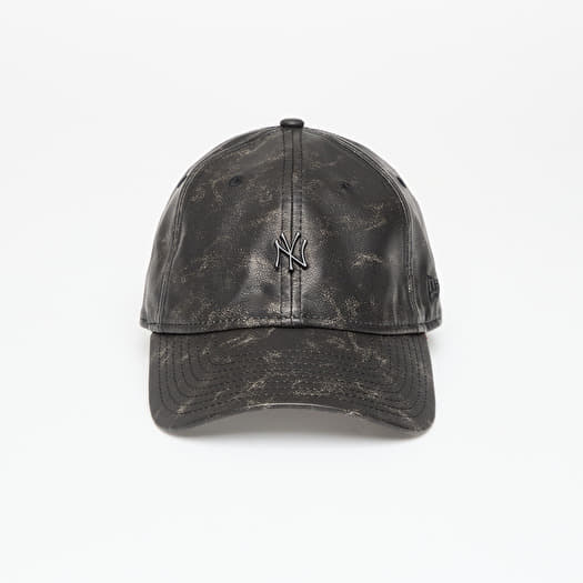 Hætte New Era New York Yankees Womens MLB Worn PU 9TWENTY Adjustable Cap Black