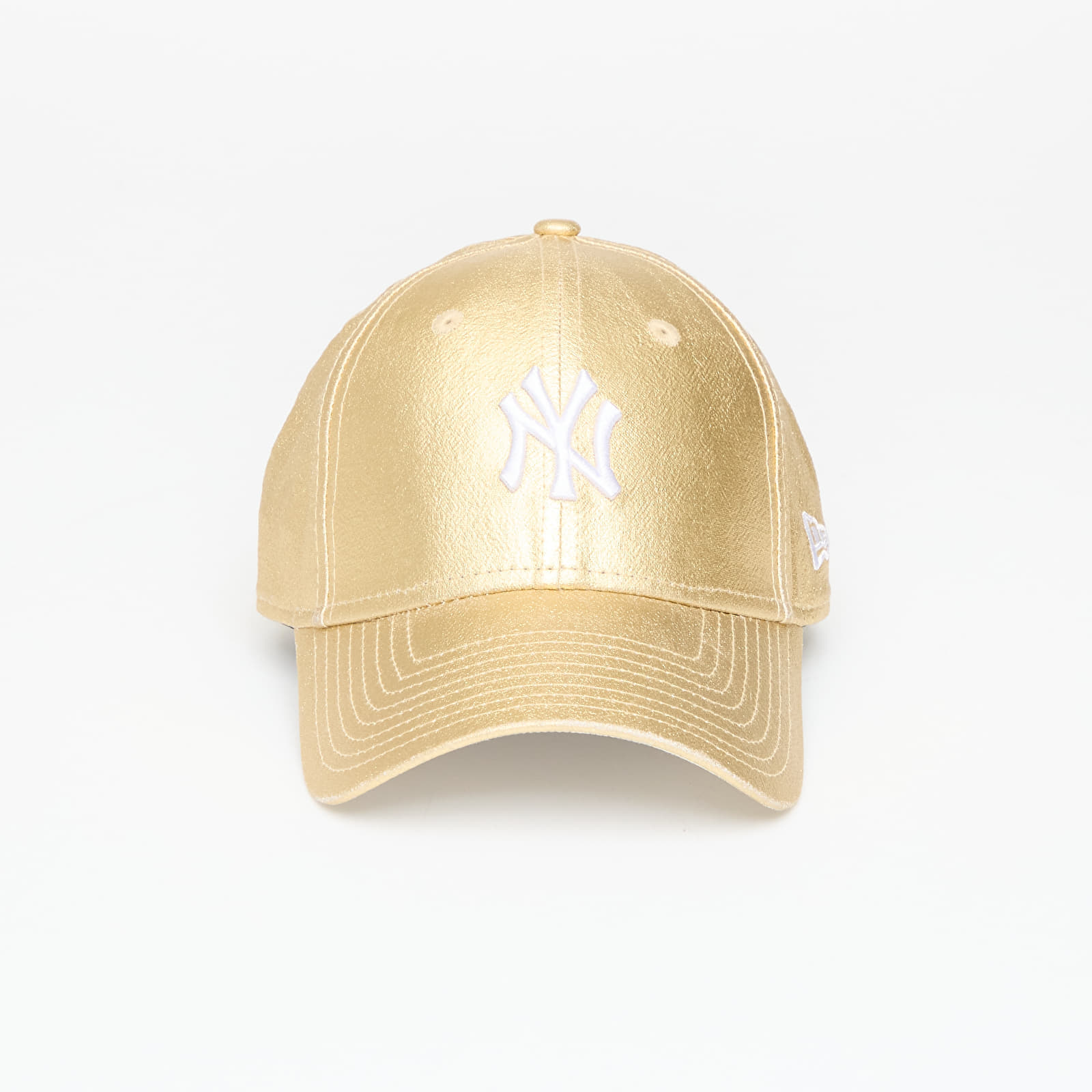 Шапка New Era New York Yankees Womens MLB 9FORTY Adjustable Cap Metallic Gold Universal