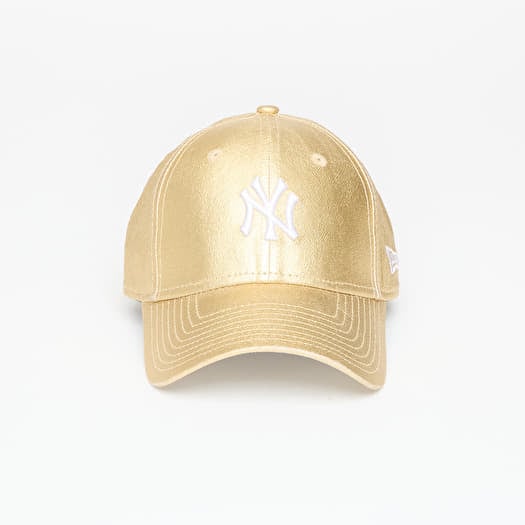 Mütze New Era New York Yankees Womens MLB 9FORTY Adjustable Cap Metallic Gold