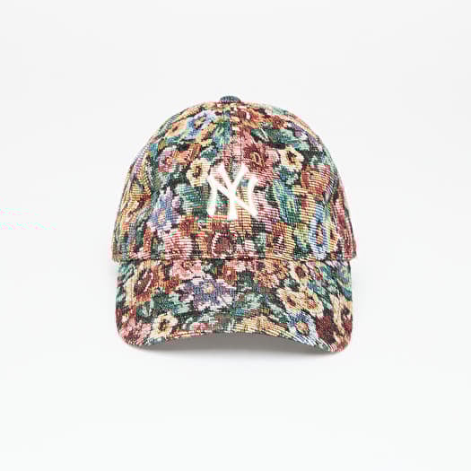 New Era New York Yankees Womens MLB 9TWENTY Adjustable Cap Floral Black