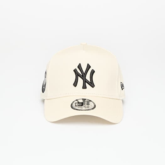 Mütsike New Era New York Yankees MLB Sidepatch 9FORTY E-Frame Adjustable Cap Light Beige
