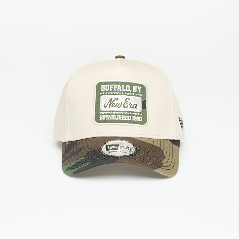 Tappo New Era Camo Patch 9FORTY E-Frame Adjustable Cap Cream