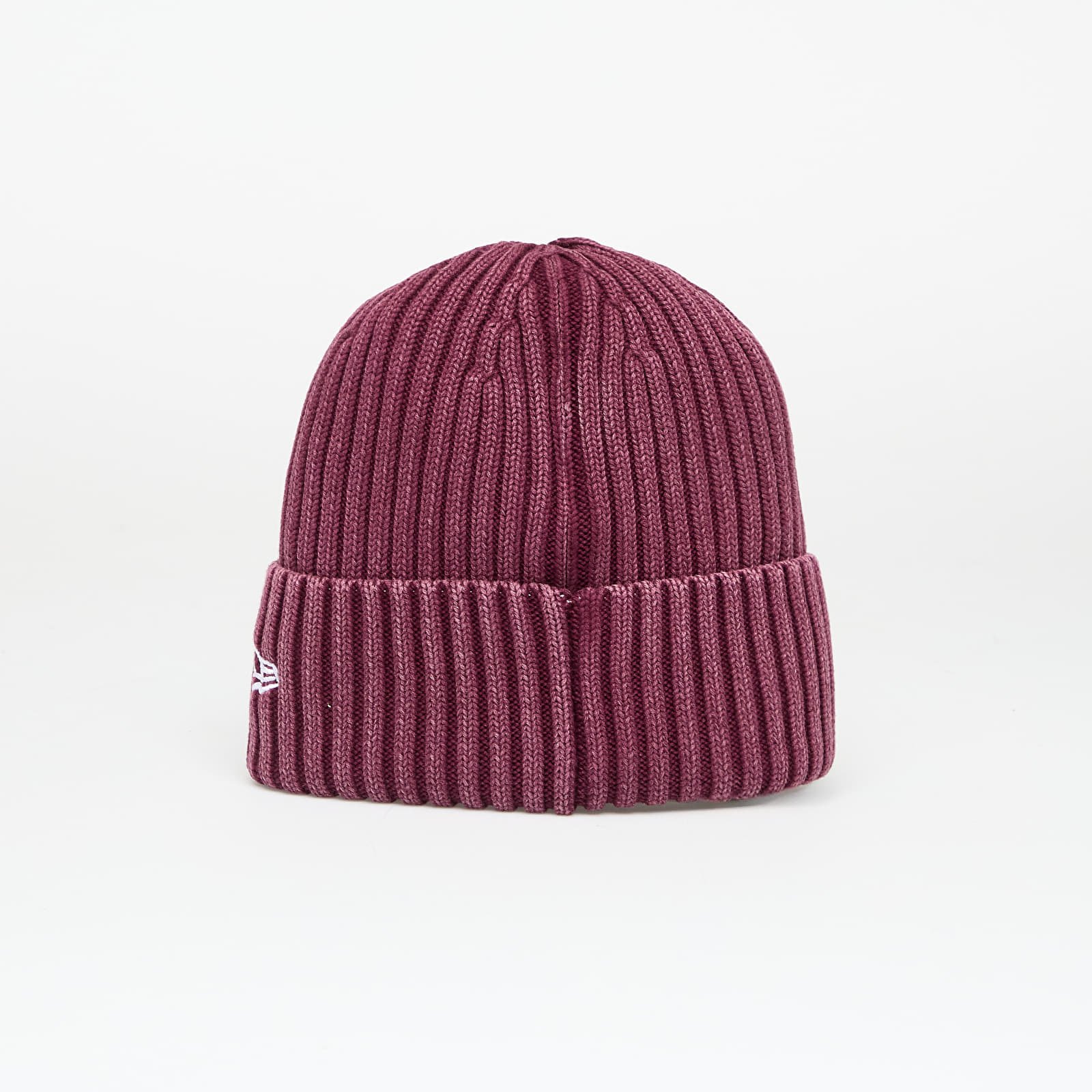 Hats New Era New York Yankees MLB Cuff Knit Beanie Hat Washed Dark Red