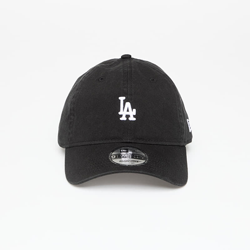 Kšiltovka New Era LA Dodgers MLB Washed Mini Logo 9TWENTY Adjustable Cap Black