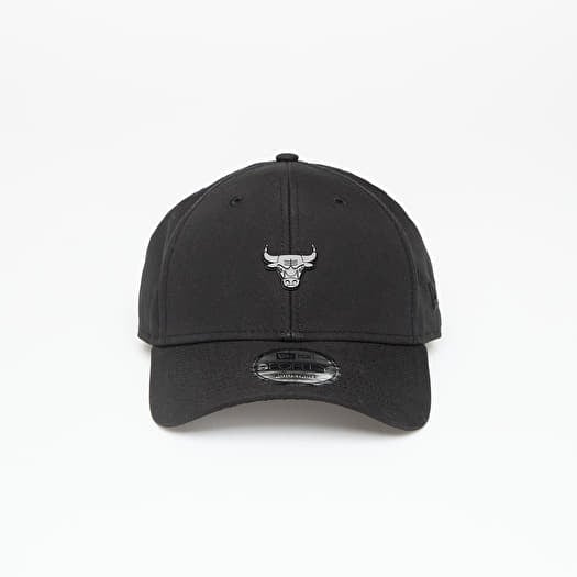 Шапка New Era Chicago Bulls NBA Pin 9FORTY Adjustable Cap Black/ Black