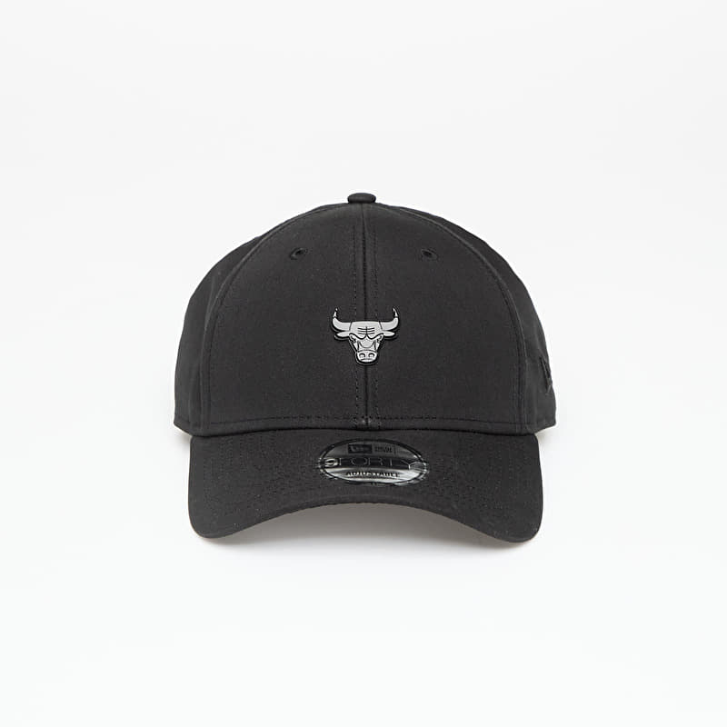 Tappo New Era Chicago Bulls NBA Pin 9FORTY Adjustable Cap Black/ Black