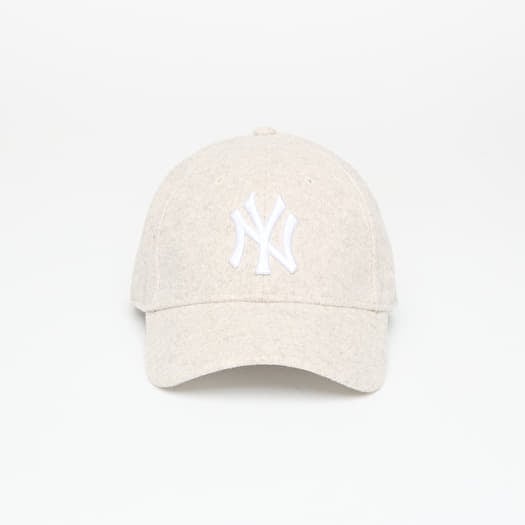 Шапка New Era New York Yankees MLB Melton Wool 9FORTY Adjustable Cap Cream