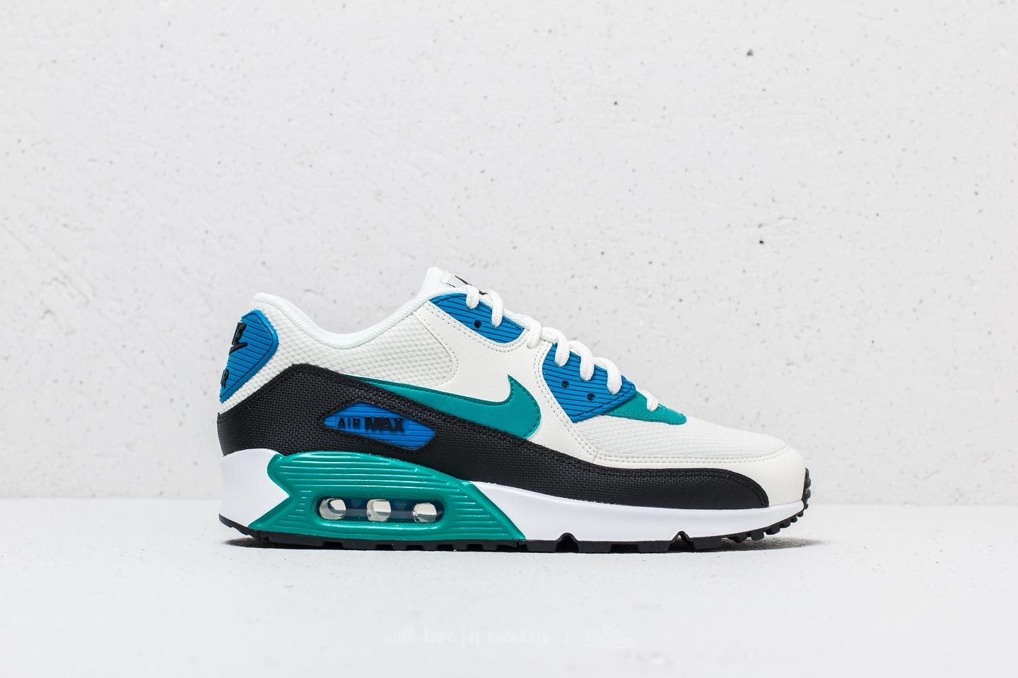 Women's shoes Nike Air Max 90 Wmns Sail/ Radiant Emerald-Black