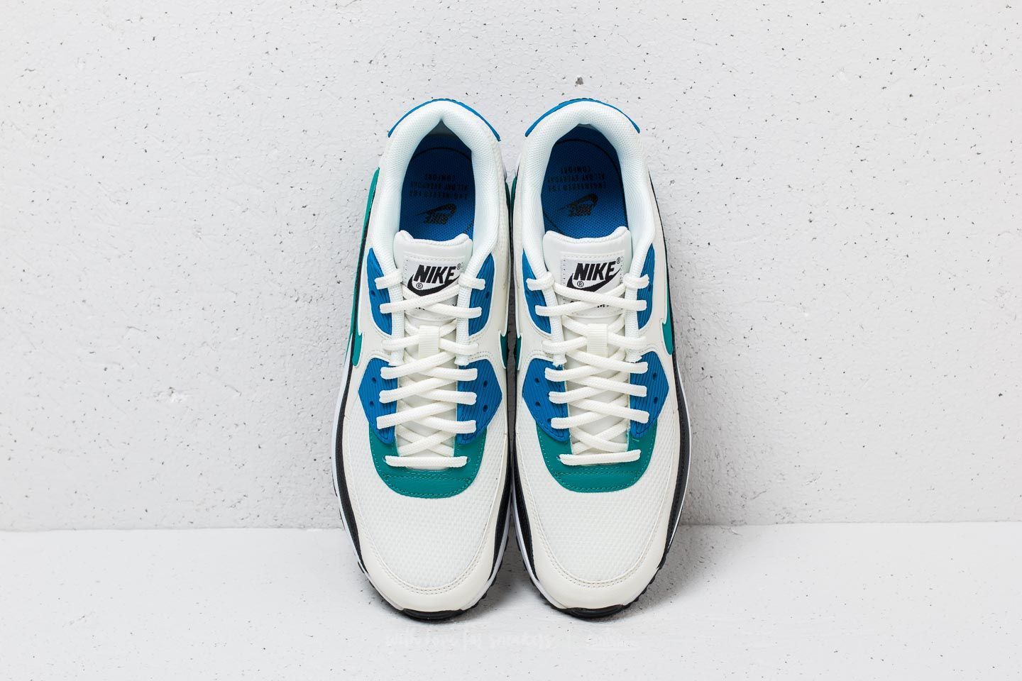 Women's shoes Nike Air Max 90 Wmns Sail/ Radiant Emerald-Black