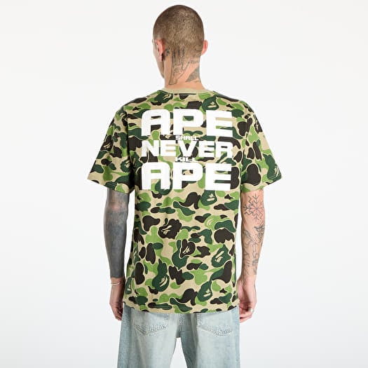 T-shirts A BATHING APE Abc Camo Asnka Tee UNISEX Green