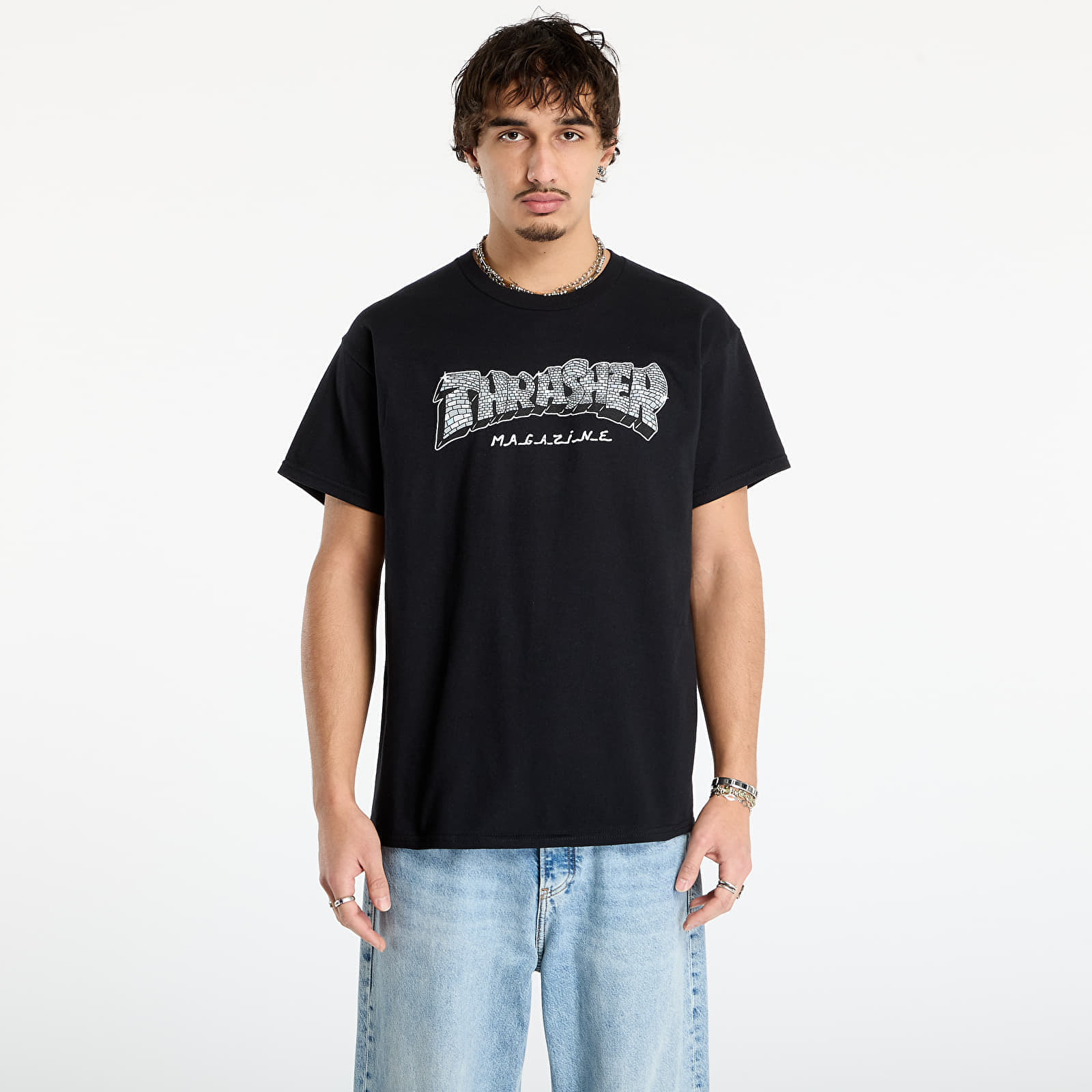 Tricou Thrasher Disco by Spanky T-Shirt Black L