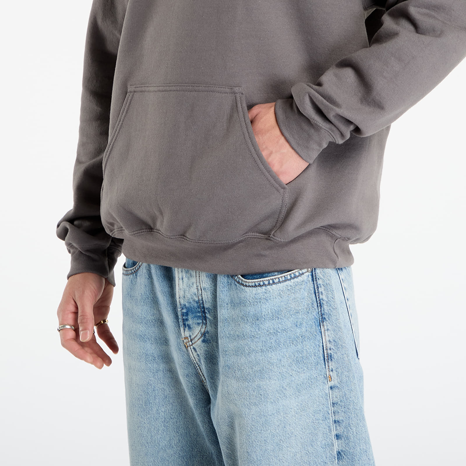 Džemperiai su gobtuvais ir džemperiai Thrasher Disco by Spanky Hoodie Charcoal