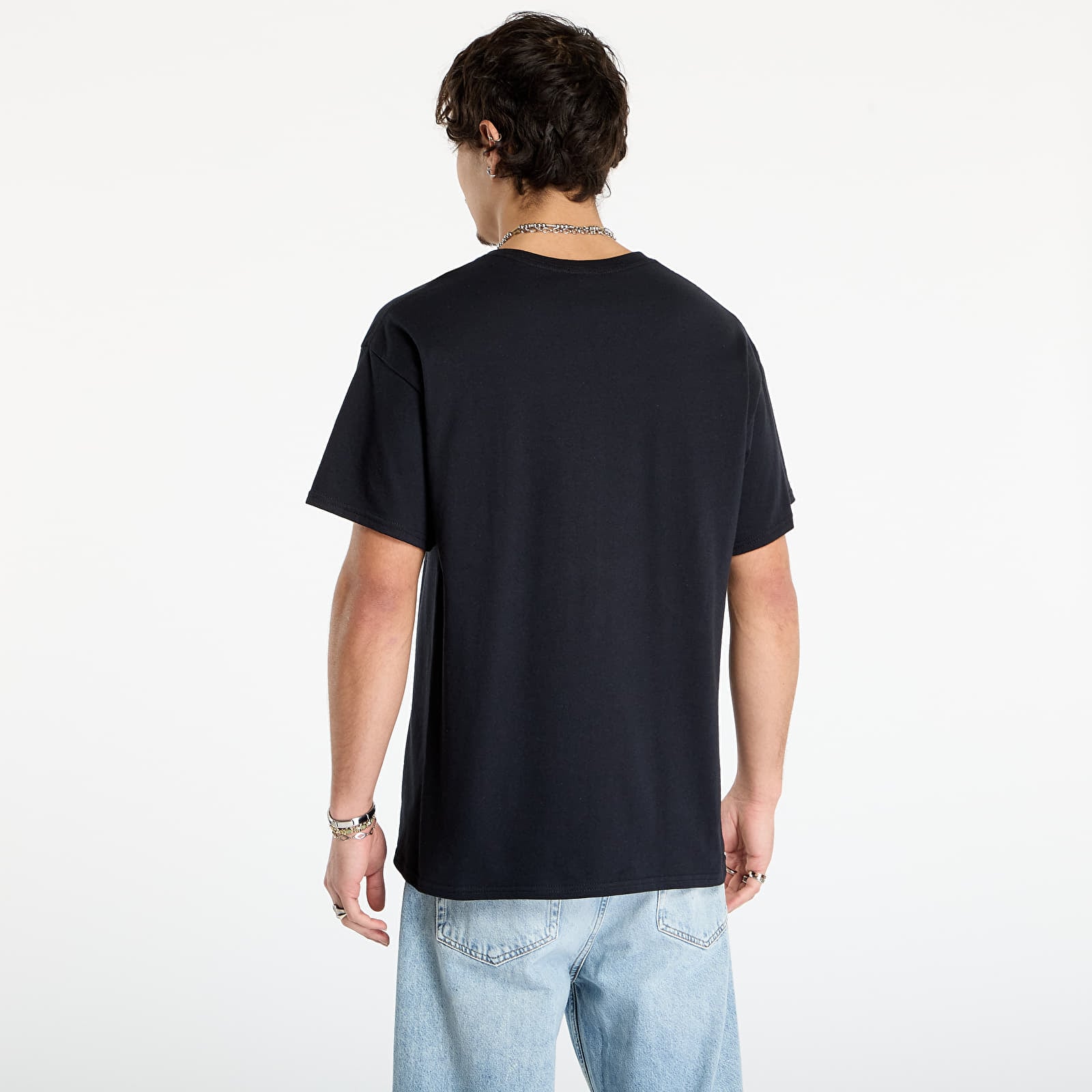 Trička Thrasher Chrome Genuine T-Shirt Black