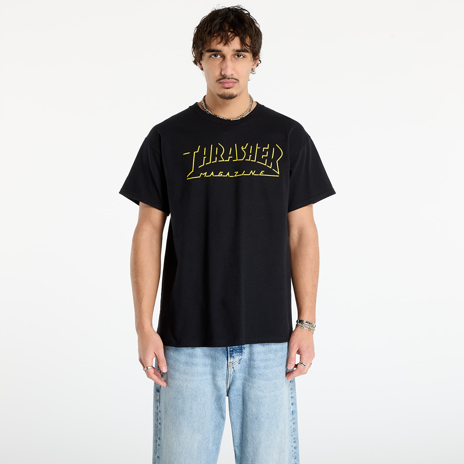 Tricou Thrasher Shadow Mag Logo T-Shirt Black XL