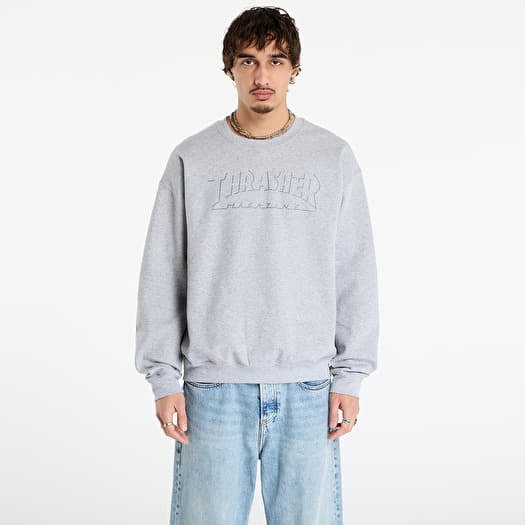 Sweatshirt Thrasher Shadow Mag Logo Crewneck Sport Grey