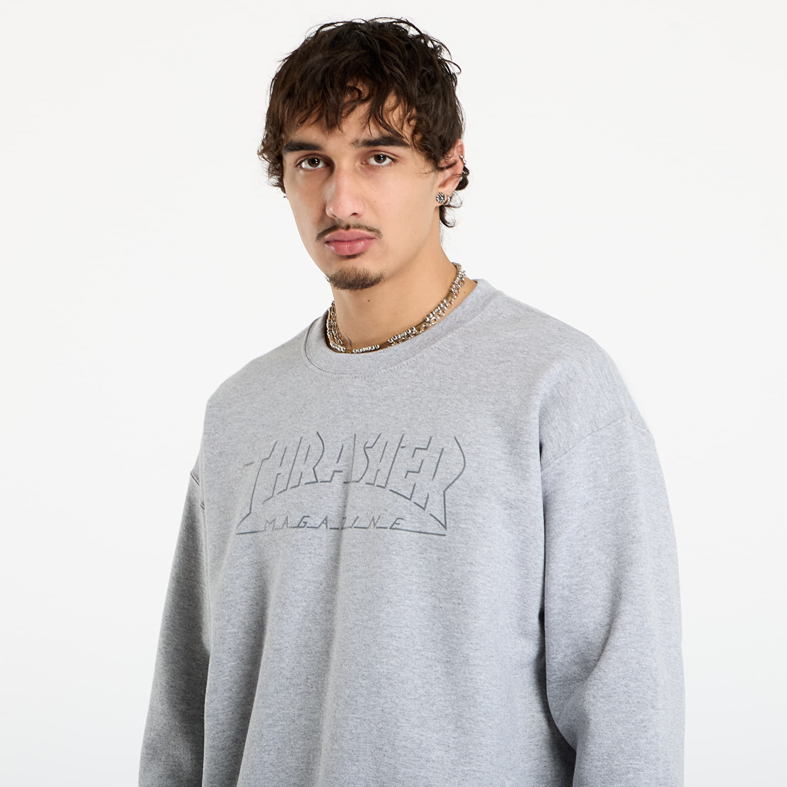 Puloverji Thrasher Shadow Mag Logo Crewneck Sport Grey