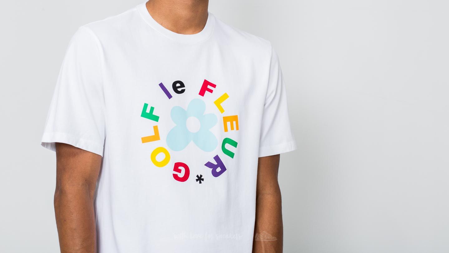 T-skjorter Converse Golf Le Fleur Tee White