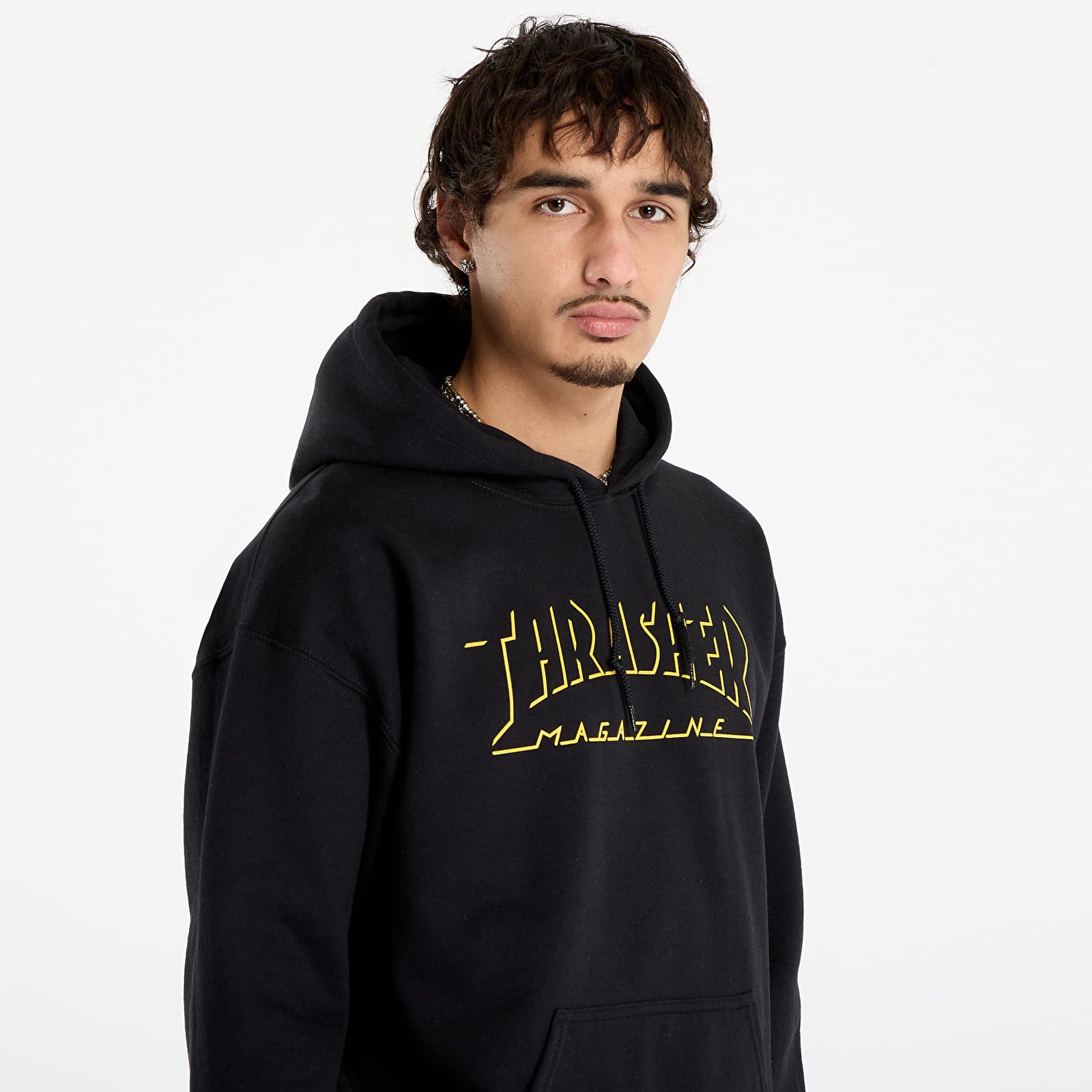 Sweatjacken und Sweatshirts Thrasher Shadow Mag Logo Hoodie Black