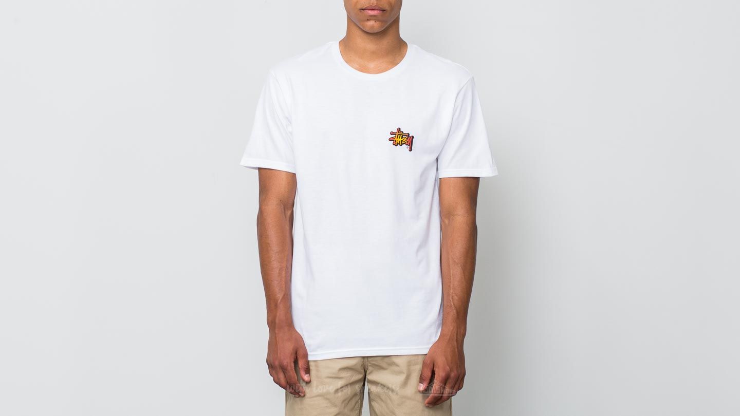 T-shirts Stüssy Fireball Tee White