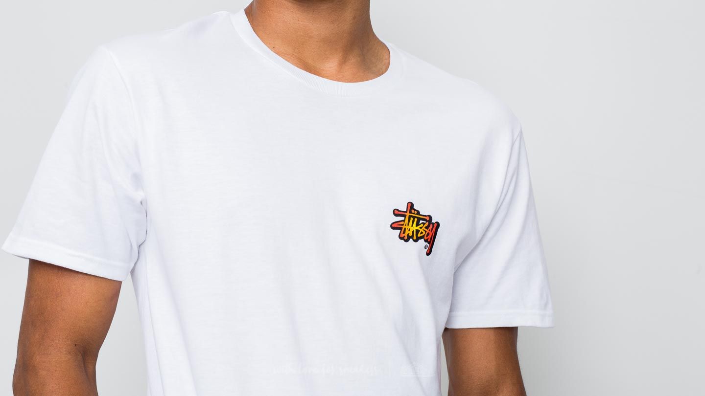 T-shirts Stüssy Fireball Tee White