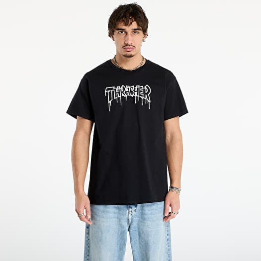 T-shirt Thrasher One-liner T-Shirt Black