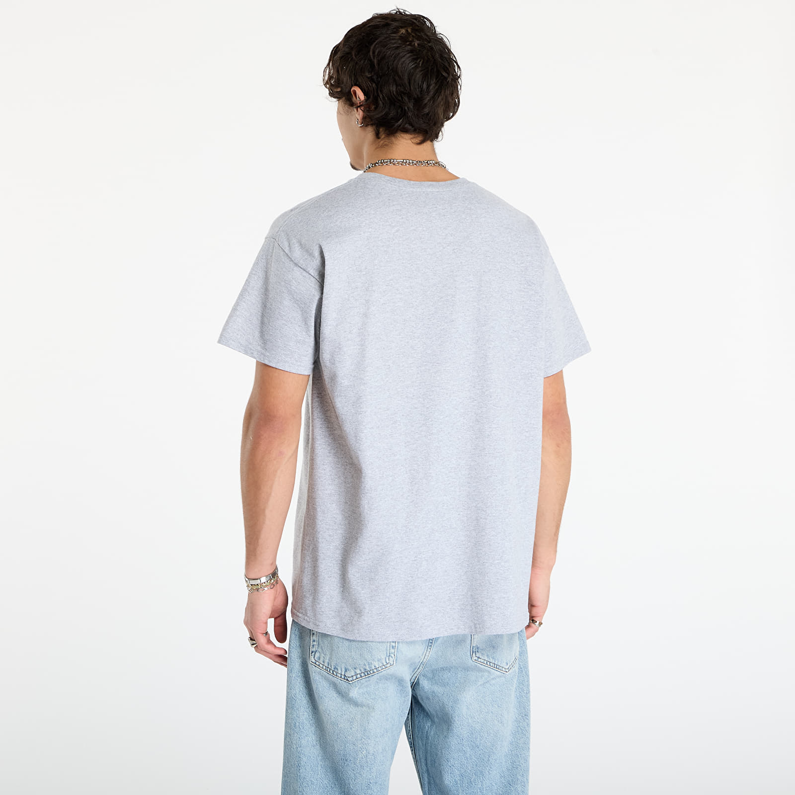 T-shirts Thrasher One-liner T-Shirt Spory Grey